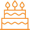 birthday cake icon